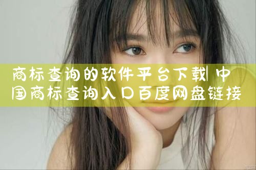 商标查询的软件平台下载